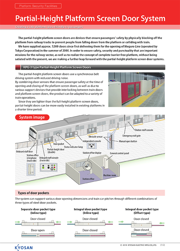 Platform Screen Door